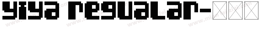 yiya regualar字体转换